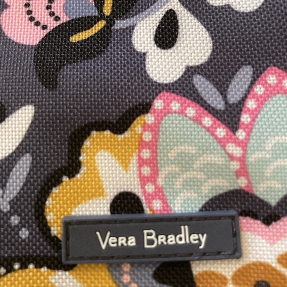 Vera Bradley Charmont Meadow Floral Mini Cellphone Crossbody ID Wallet - Picture 3 of 8